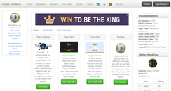 Desktop Screenshot of cryptodatabase.net